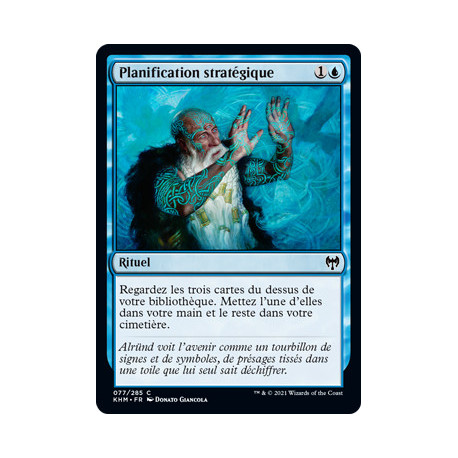 (Foil) Bleue - Planification stratégique (C) [KHM]
