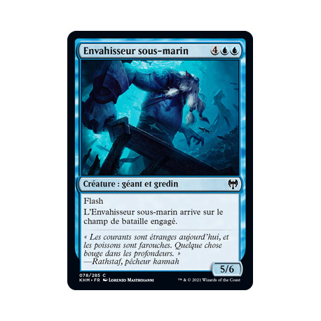 (Foil) Bleue - Envahisseur sous-marin (C) [KHM]
