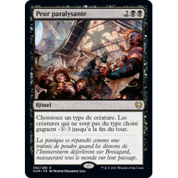 (Foil) Noire - Peur paralysante (R) [KHM]