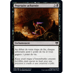 (Foil) Noire - Poursuite acharnée (C) [KHM]