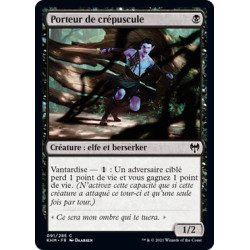 (Foil) Noire - Porteur de crépuscule (C) [KHM]