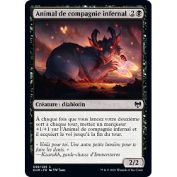 (Foil) Noire - Animal de compagnie infernal (C) [KHM]