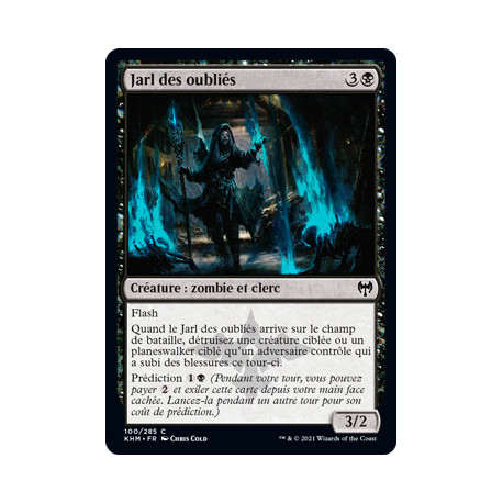 (Foil) Noire - Jarl des oubliés (C) [KHM]