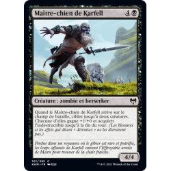 (Foil) Noire - Maître-chien de Karfell (C) [KHM]