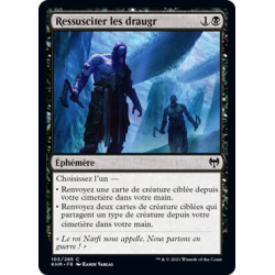 (Foil) Noire - Ressusciter les draugr (C) [KHM]