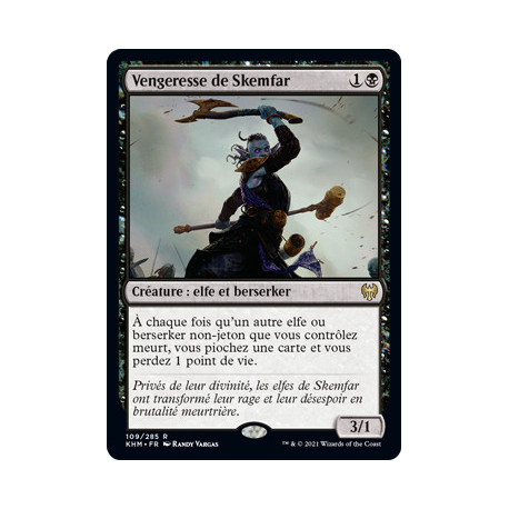 (Foil) Noire - Vengeresse de Skemfar (R) [KHM]