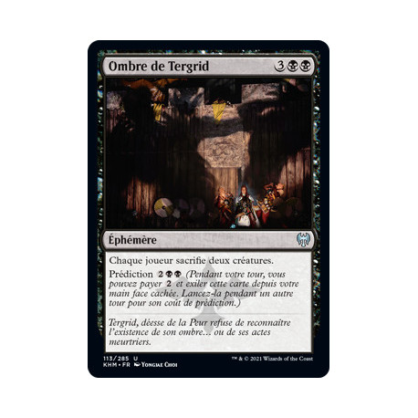 (Foil) Noire - Ombre de Tergrid (U) [KHM]