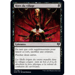 (Foil) Noire - Rites du village (C) [KHM]