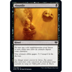 (Foil) Noire - Alourdir (C) [KHM]