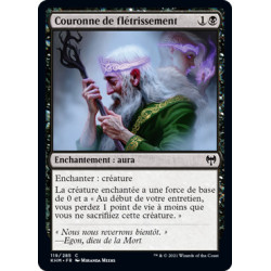 (Foil) Noire - Couronne de flétrissement (C) [KHM]