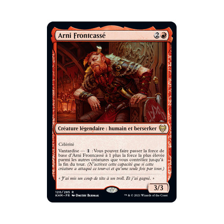 (Foil) Rouge - Arni Frontcassé (V1) (R) [KHM]