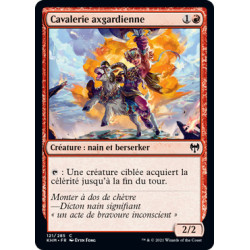 (Foil) Rouge - Cavalerie axgardienne (C) [KHM]