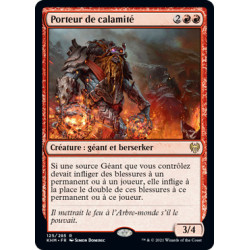 (Foil) Rouge - Porteur de calamité (R) [KHM]