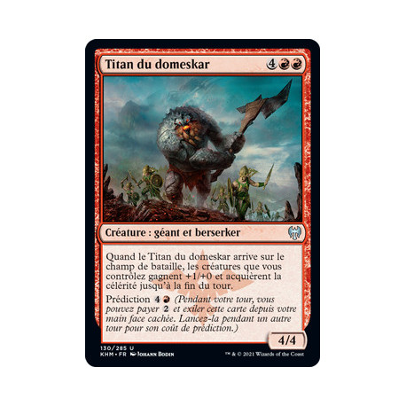 (Foil) Rouge - Titan du domeskar (U) [KHM]