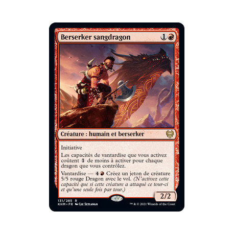 (Foil) Rouge - Berserker sangdragon (R) [KHM]