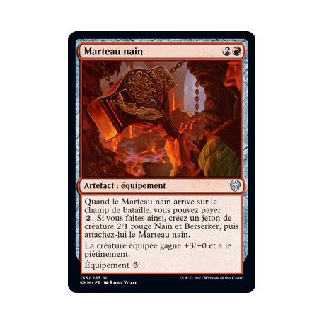 (Foil) Rouge - Marteau nain (U) [KHM]