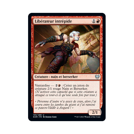 (Foil) Rouge - Libérateur intrépide (U) [KHM]