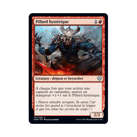 (Foil) Rouge - Pillard hystérique (U) [KHM]