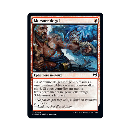 (Foil) Rouge - Morsure de gel (C) [KHM]