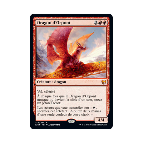(Foil) Rouge - Dragon d'Orpont (M) [KHM]