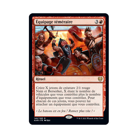 (Foil) Rouge - Équipage téméraire (R) [KHM]