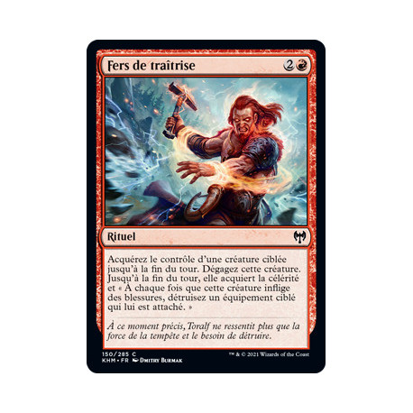 (Foil) Rouge - Fers de traîtrise (C) [KHM]