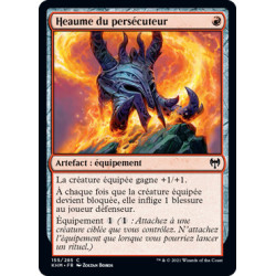 (Foil) Rouge - Heaume du persécuteur (C) [KHM]