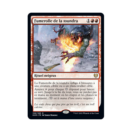 (Foil) Rouge - Fumerolle de la toundra (R) [KHM]