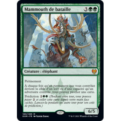 (Foil) Verte - Mammouth de bataille (V1) (M) [KHM]