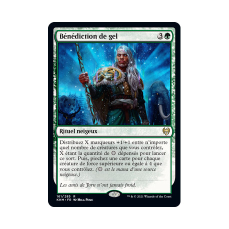 (Foil) Verte - Bénédiction de gel (R) [KHM]