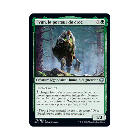 (Foil) Verte - Fynn, le porteur de croc (V1) (U) [KHM]
