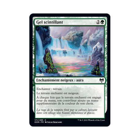 (Foil) Verte - Gel scintillant (C) [KHM]