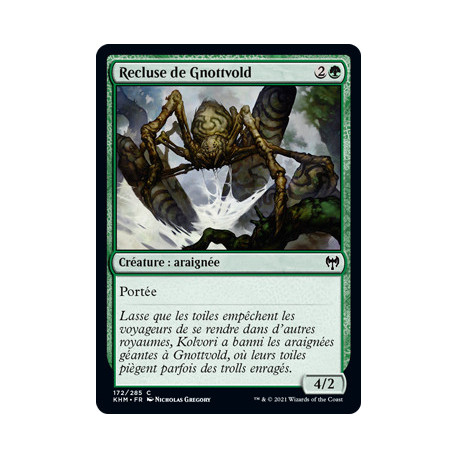 (Foil) Verte - Recluse de Gnottvold (C) [KHM]