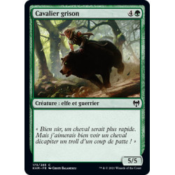 (Foil) Verte - Cavalier grison (C) [KHM]