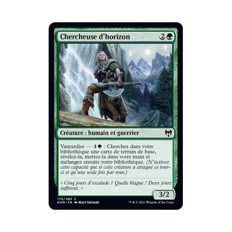 (Foil) Verte - Chercheuse d'horizon (C) [KHM]