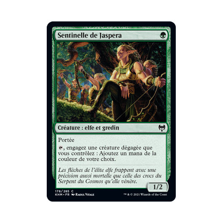 (Foil) Verte - Sentinelle de Jaspera (C) [KHM]