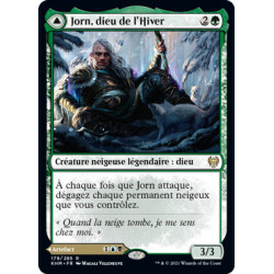 (Foil) Verte - Jorn, dieu de l'Hiver // Kaldring, le bâton de givre (V1) (R) [KHM]