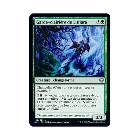(Foil) Verte - Garde-clairière de Littjara (U) [KHM]