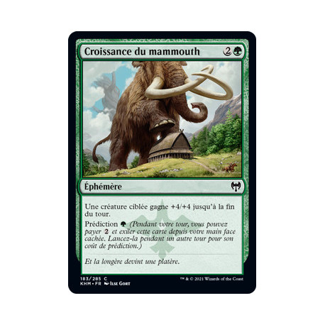 (Foil) Verte - Croissance du mammouth (C) [KHM]