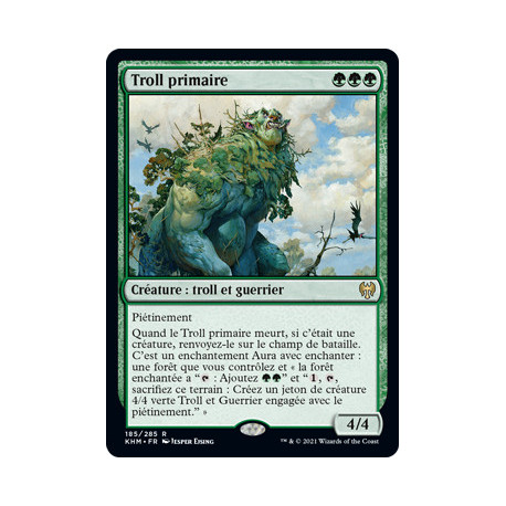 (Foil) Verte - Troll primaire (R) [KHM]