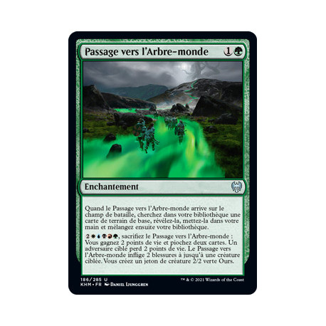 (Foil) Verte - Passage vers l'Arbre-monde (U) [KHM]