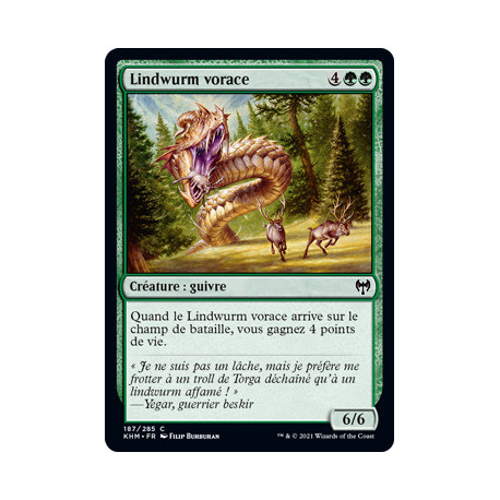 (Foil) Verte - Lindwurm vorace (C) [KHM]