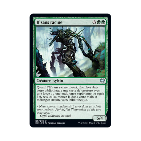(Foil) Verte - If sans racine (U) [KHM]