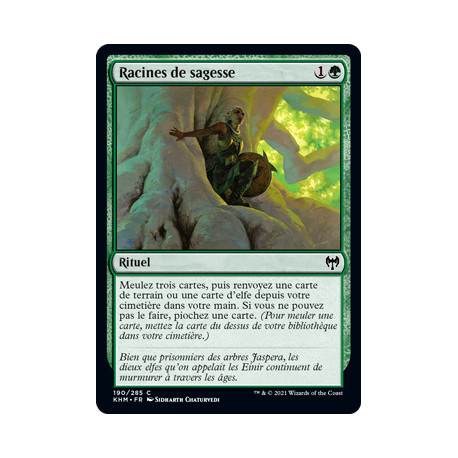 (Foil) Verte - Racines de sagesse (C) [KHM]