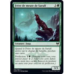 (Foil) Verte - Frère de meute de Sarulf (C) [KHM]
