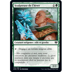 (Foil) Verte - Sculpteuse de l'hiver (C) [KHM]
