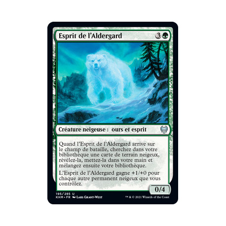 (Foil) Verte - Esprit de l'Aldergard (U) [KHM]