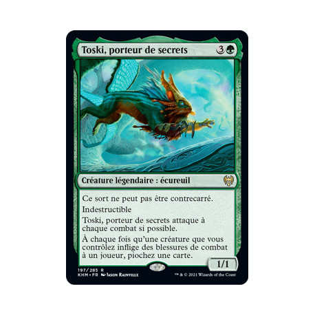 (Foil) Verte - Toski, porteur de secrets (V1) (R) [KHM]