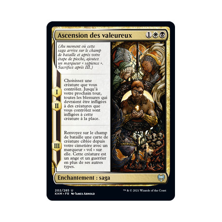 (Foil) Multicolore - Ascension des valeureux (U) [KHM]