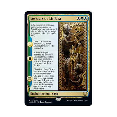 (Foil) Multicolore - Les ours de Littjara (R) [KHM]